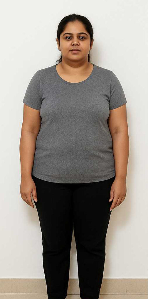 Before transformation - Sunita Agarwal